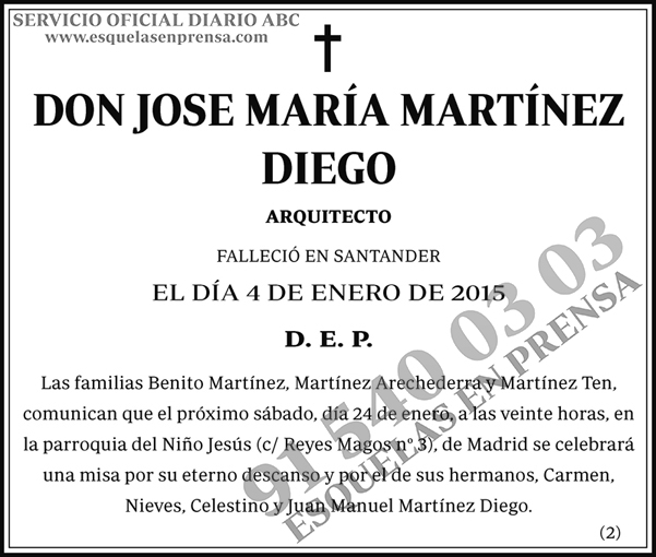 José María Martínez Diego